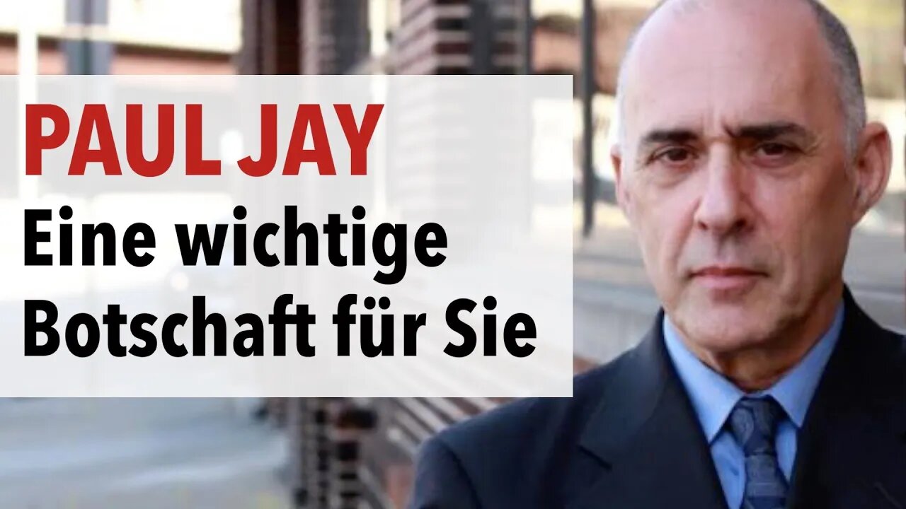 Der preisgekrönte Filmemacher & Journalist Paul Jay hat eine Botschaft für Sie