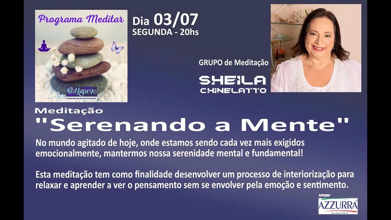 Programa Meditar By Sheila Chinelatto.