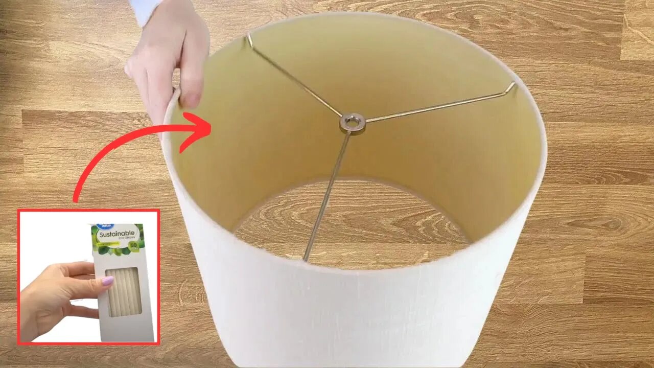 Got an old lampshade lying around? Steal this trending new DIY idea!