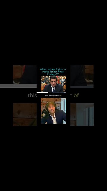 PBD - White Lady Apologizes for her White Privilege, Pat sets the record straight | #shorts