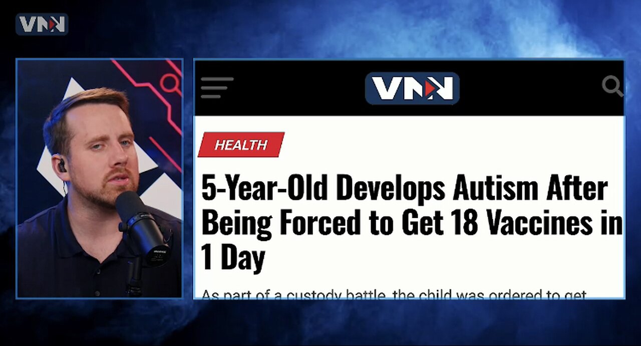 5-Year-Old Develops Autism After Being Forced to Get 18 Vaccines in 1 Day