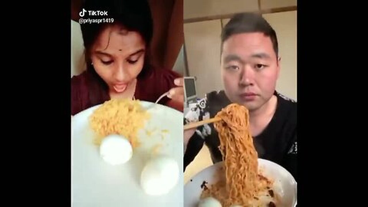 Funny Food Challange On TikTok | Who will win INDIA Vs CHINA | Be Me Stick |