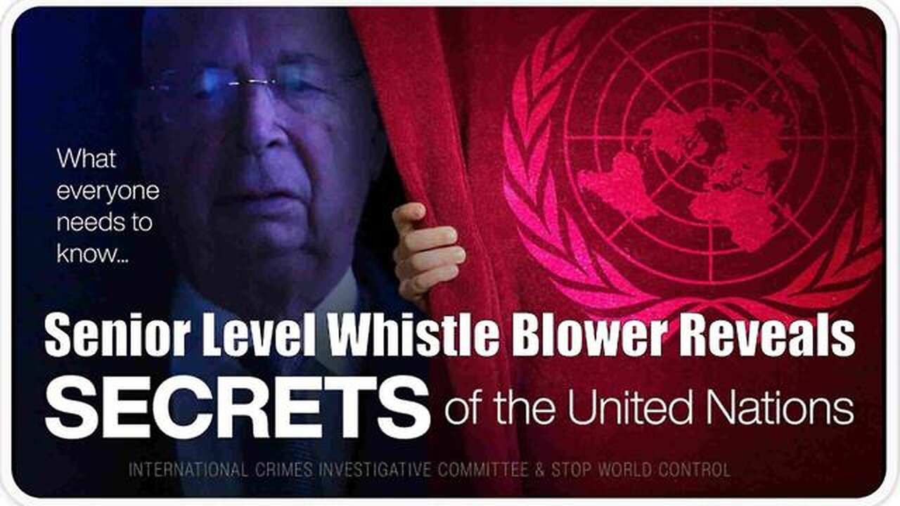 STOP WORLD CONTROL - Senior Level Whistle Blower Reveals Secrets of the United Nations