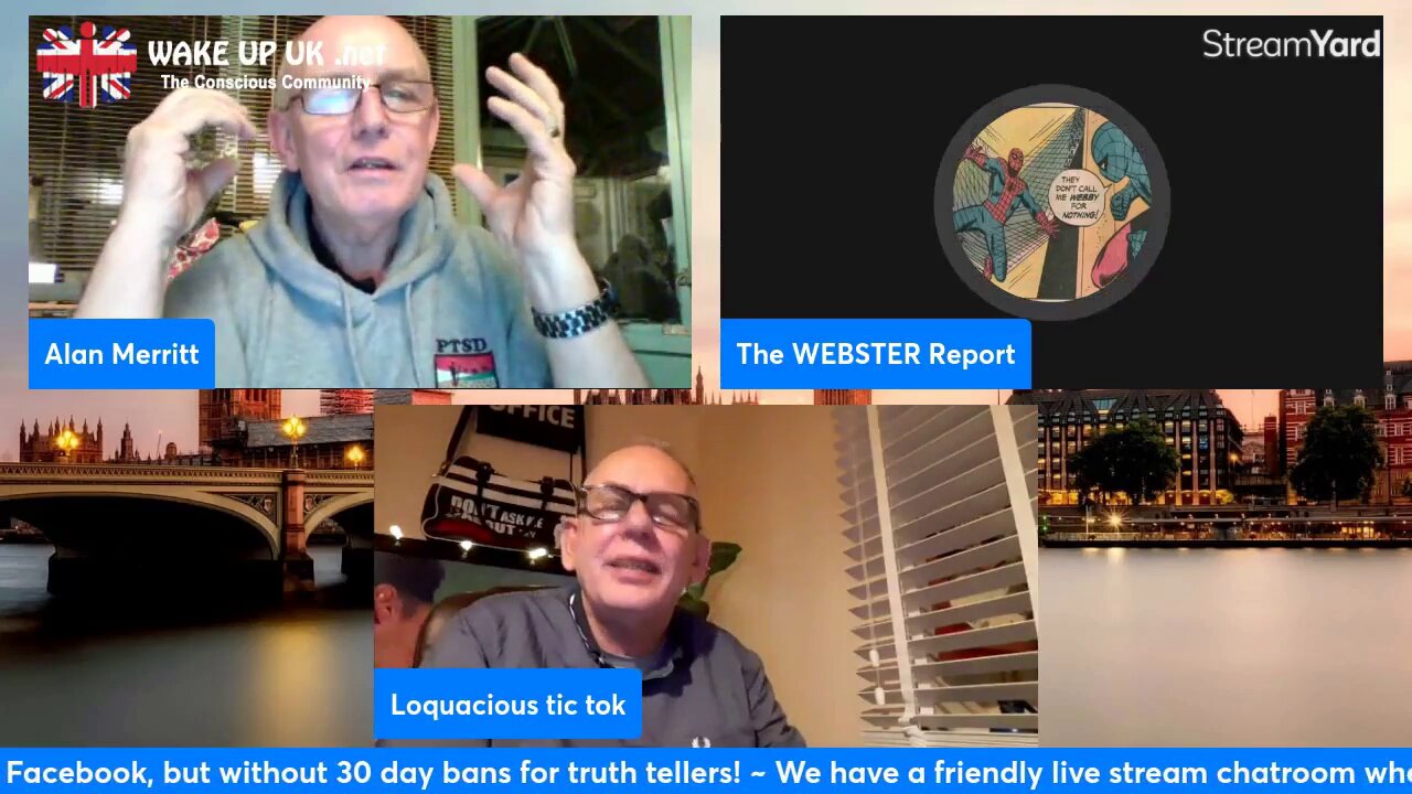 Behind Closed Doors with Alan Merritt & guest Paul Webster (14th Dec 2021)