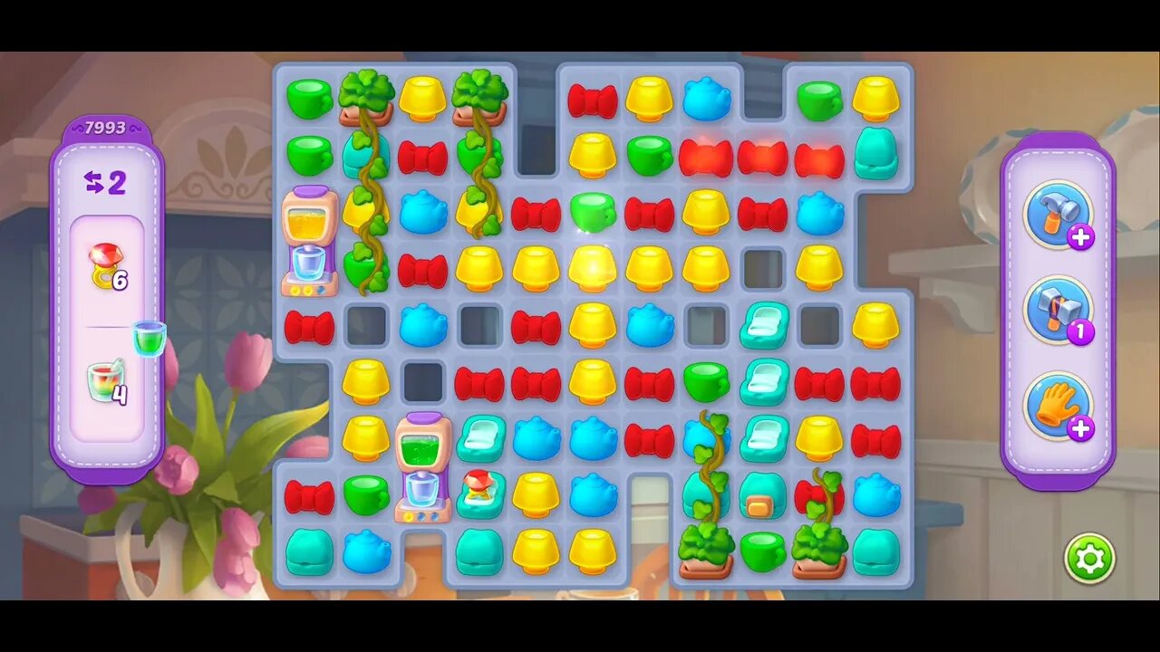 Playrix Homescapes Gameplay Walkthrough Level 7993