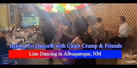 Cook Out Line Dance with Itching To Dance, Caleb Crump, and Friends in Albuquerque, New Mexico