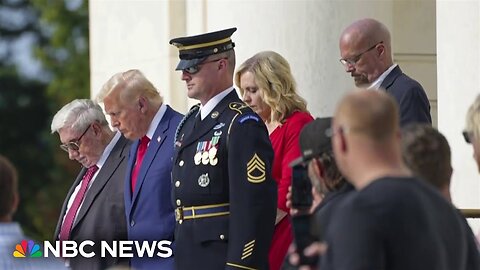 Arlington National Cemetery confirms 'incident' during Trump visit