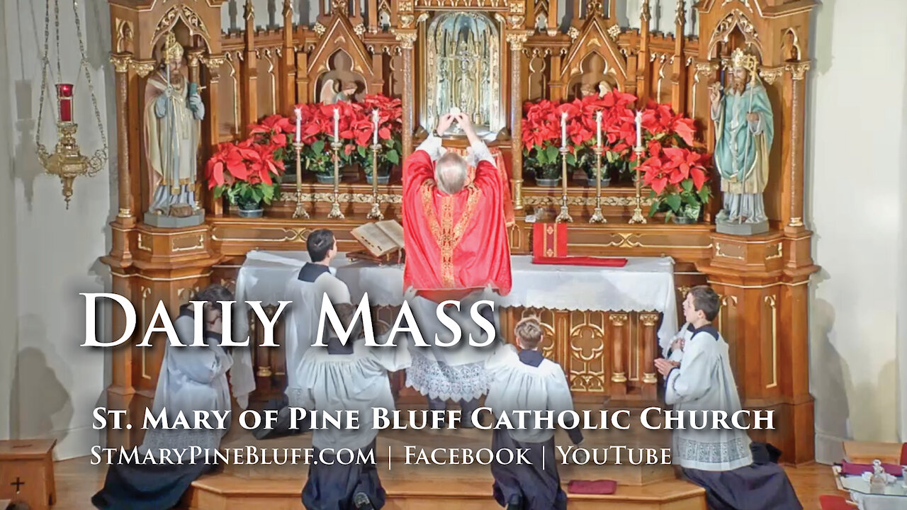 Holy Mass for Friday, Feb. 5, 2021