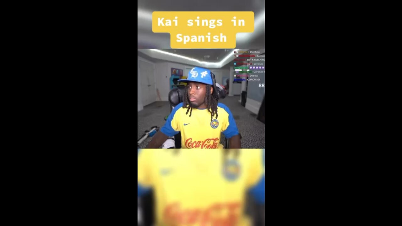 Kai sings in Spanish mush watch 😂😂