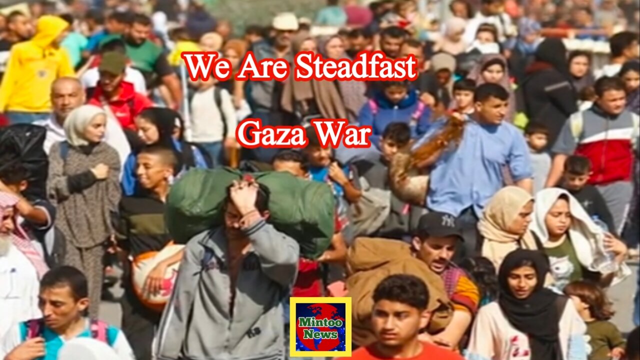 'We are steadfast': Displaced Palestinians reflect on 100 days of Israel's war on besieged Gaza