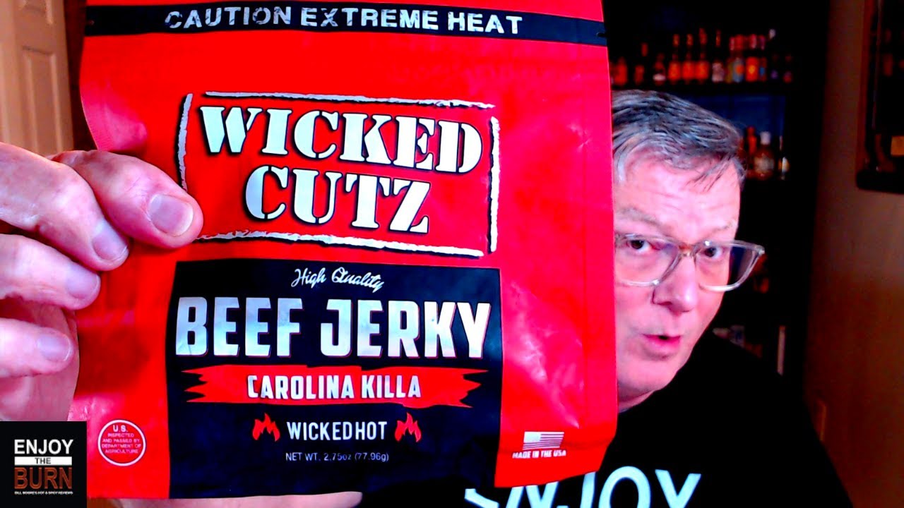 Wicked Cutz "Carolina Killa" WickHot Beef Jerky Review