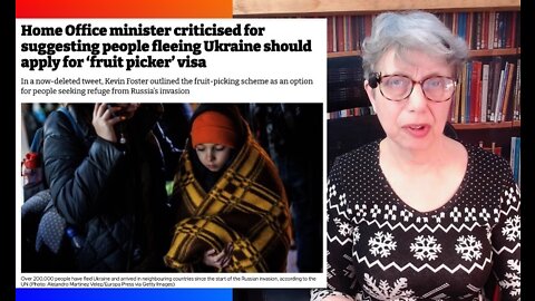 The Home Office Minister to Ukrainians - Let Them Pick Fruit