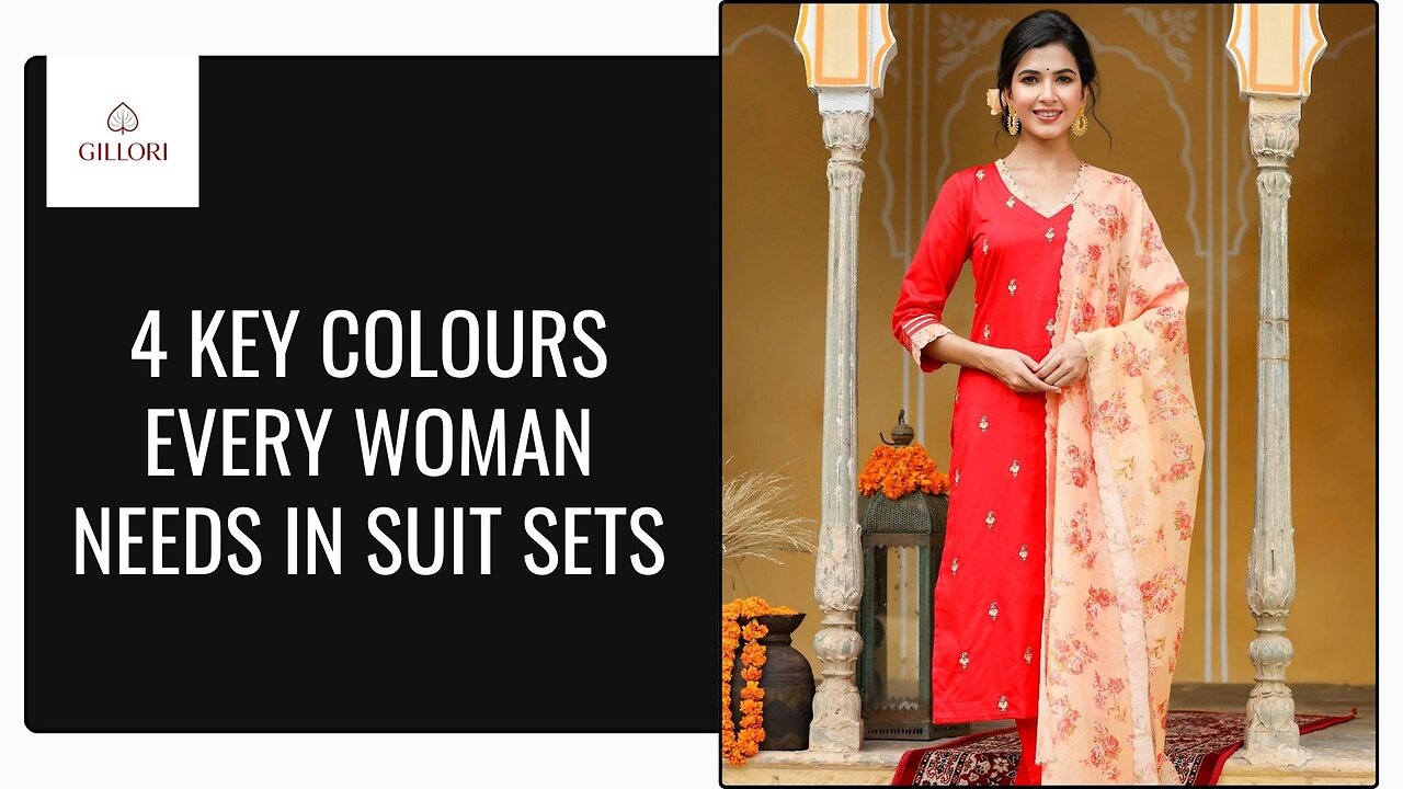 4 Key Colours Every Woman Needs in Suit Sets