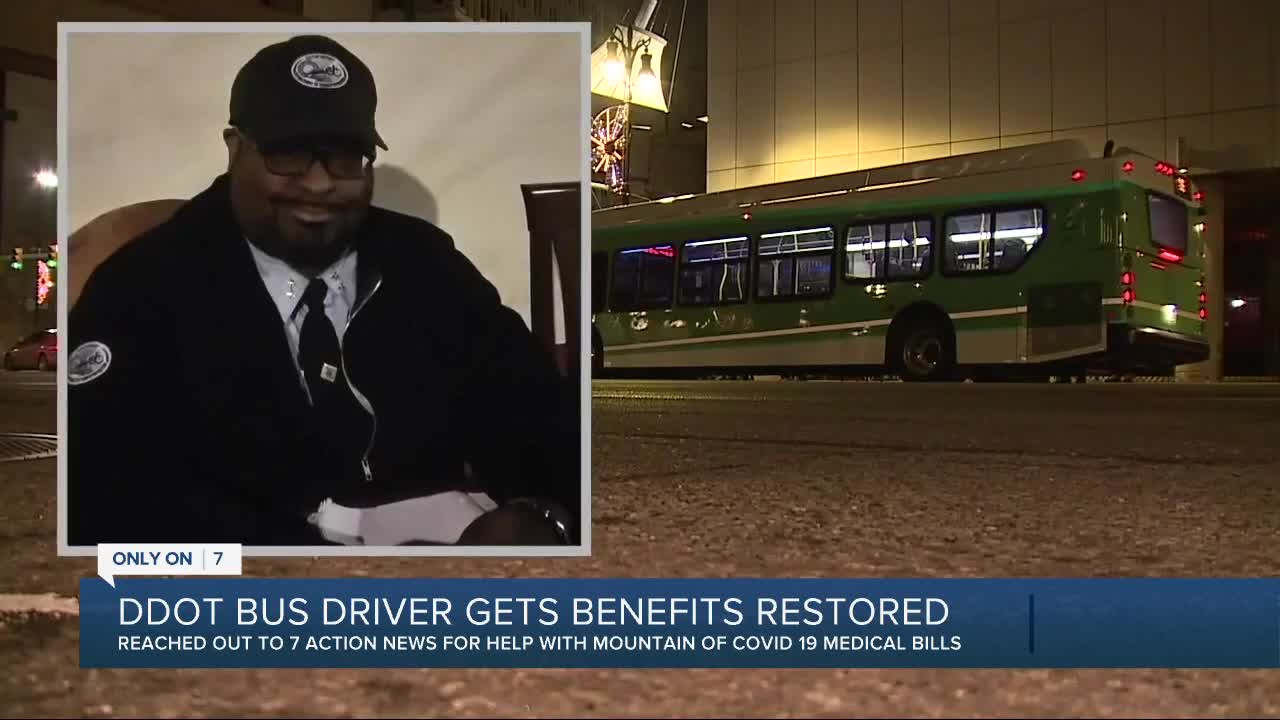 DDOT bus driver gets benefits restored