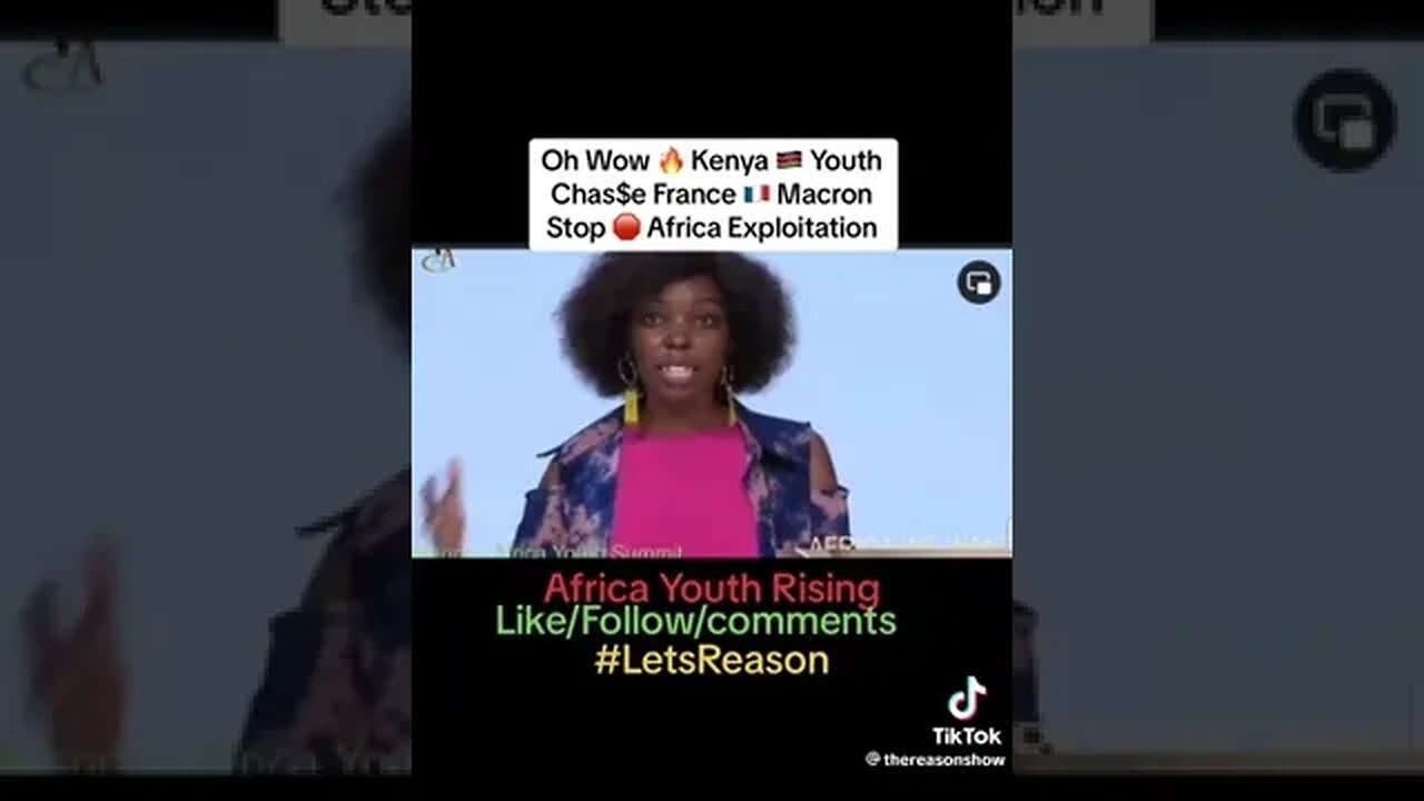 #Africa #Youth #Rising? #France #Macron #Exploitation #Kenya #African #USA