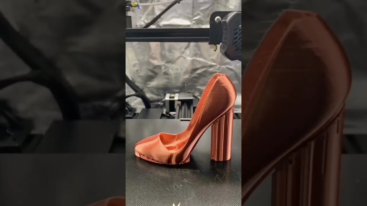 Woww😍 3D printed heels#shorts #amazing