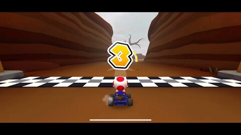 Mario Kart Tour - Toad Cup Challenge: Ring Race Gameplay