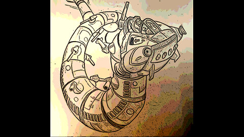 Speed Drawing, Snake Mech