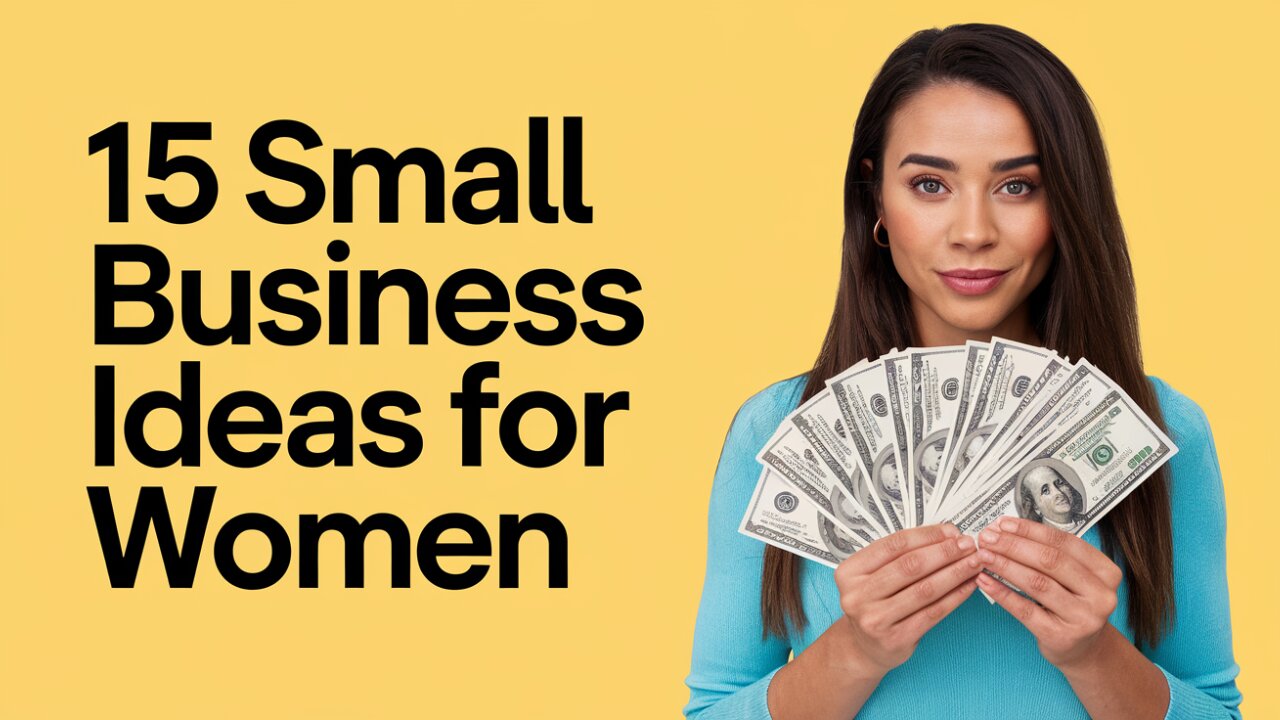 15 Small Business Ideas for Women that you can start with just $100