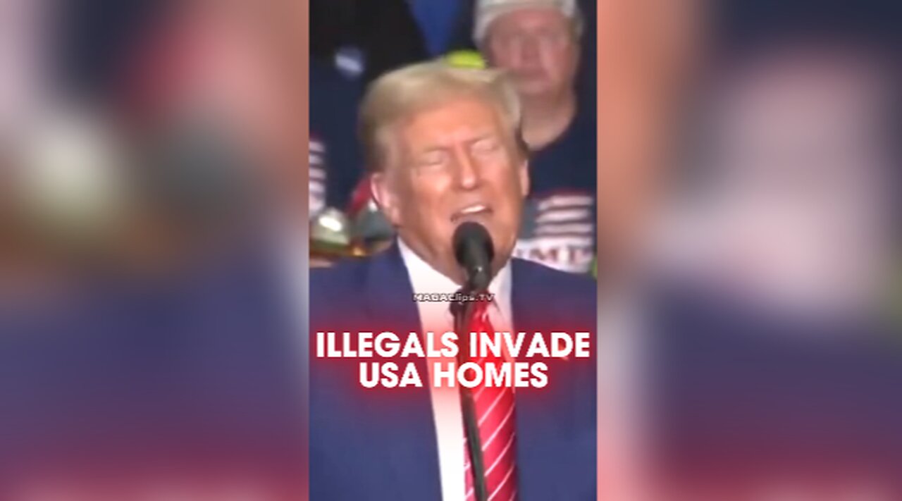 Trump: Illegal Invaders Raiding American Homes - 8/30/24