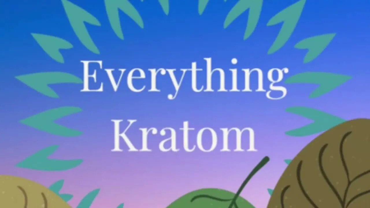 S5 E3 - White Vietnam Kratom Disassociation