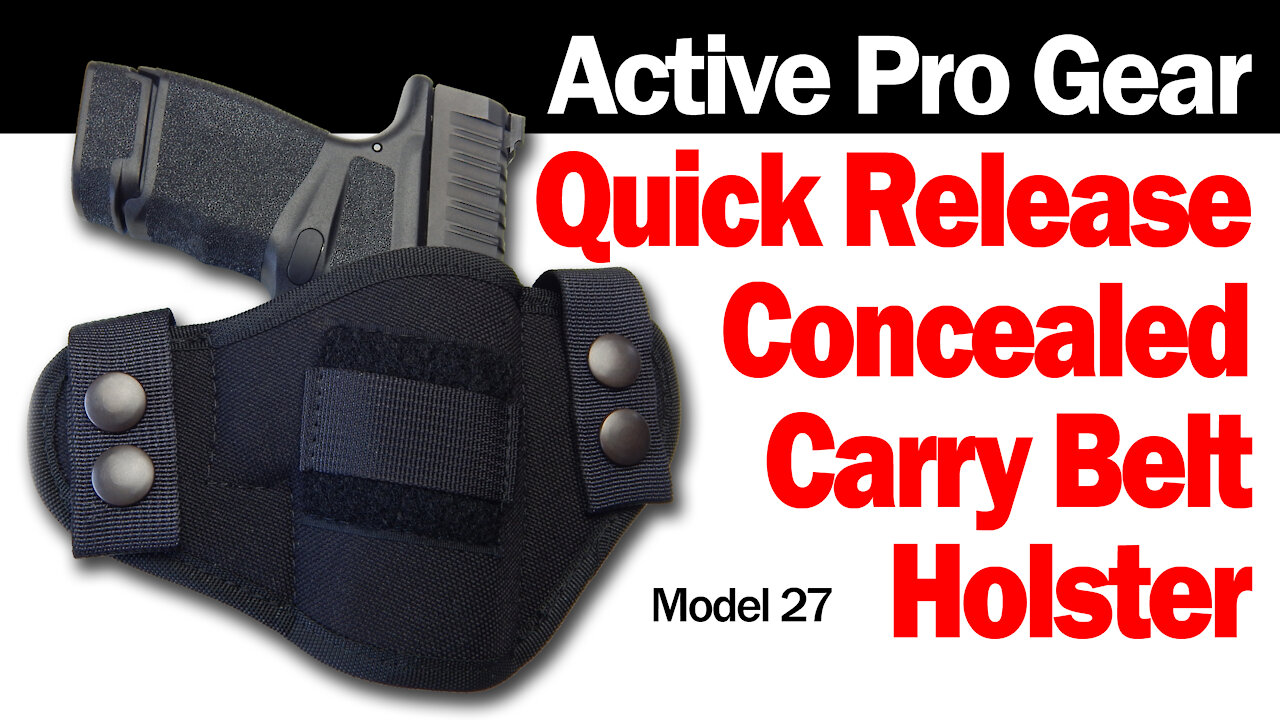 Belt Quick Release Holster