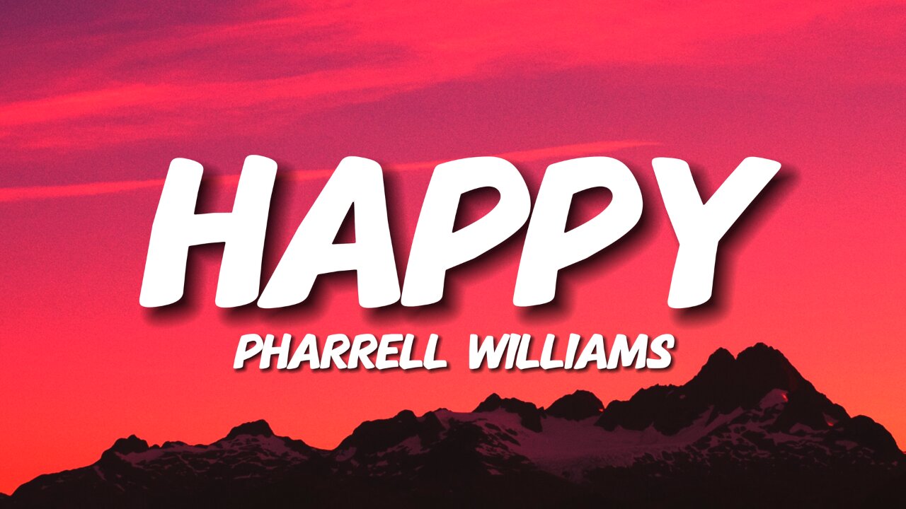 Pharrell Williams - Happy (Lyrics)