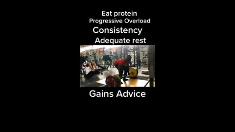 Gains advice