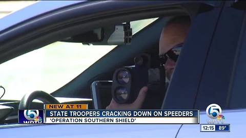 State troopers in Florida, other southern states crack down on speeders