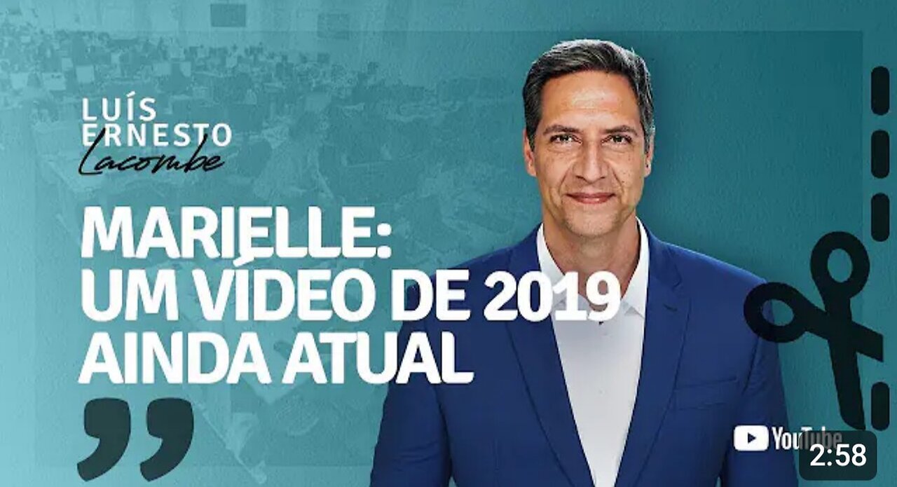 IN BRAZIL MARIELLE CASE: A VIDEO FROM 2019 STILL CURRENT