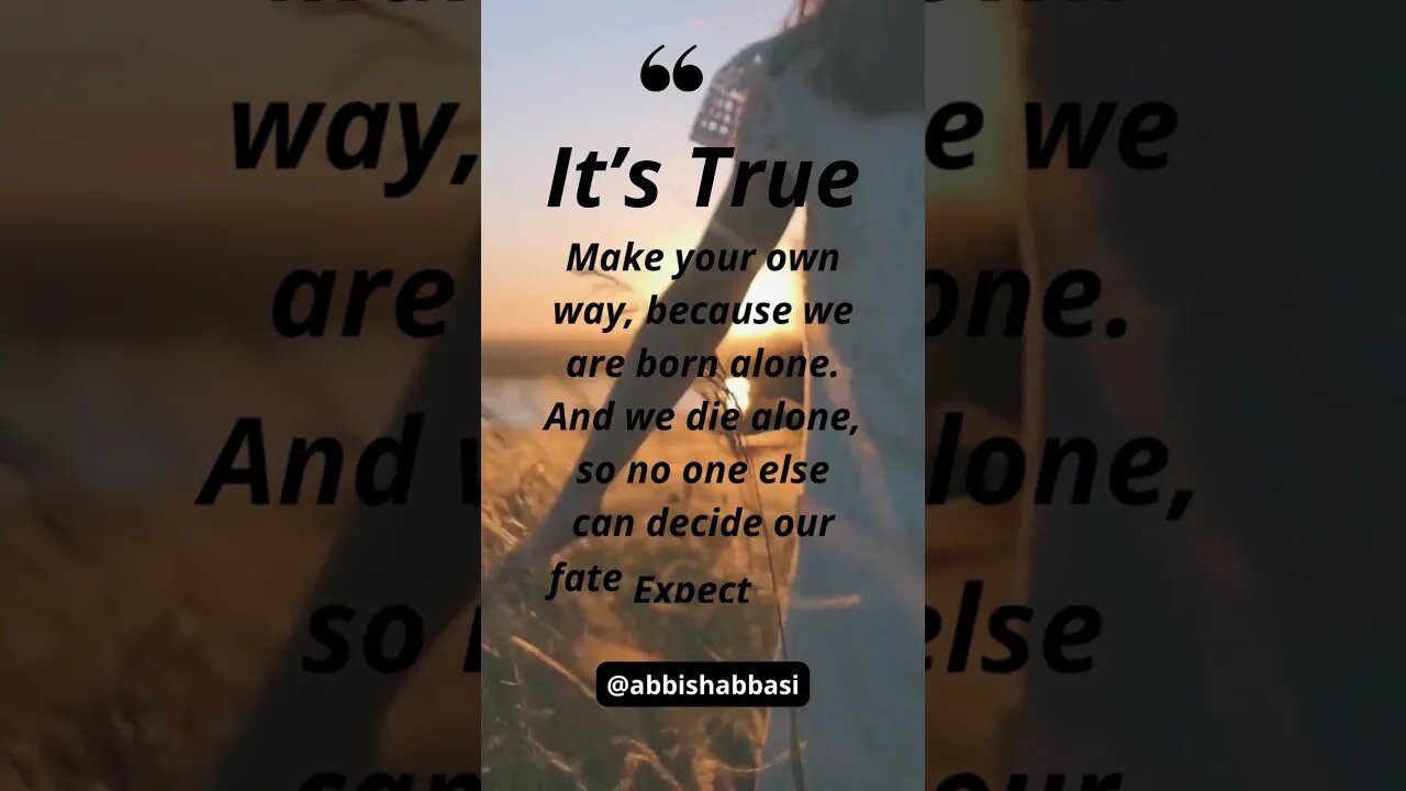 Quotes About Life WhatsApp status | English status | #shorts #youtubeshorts #motivation #viral