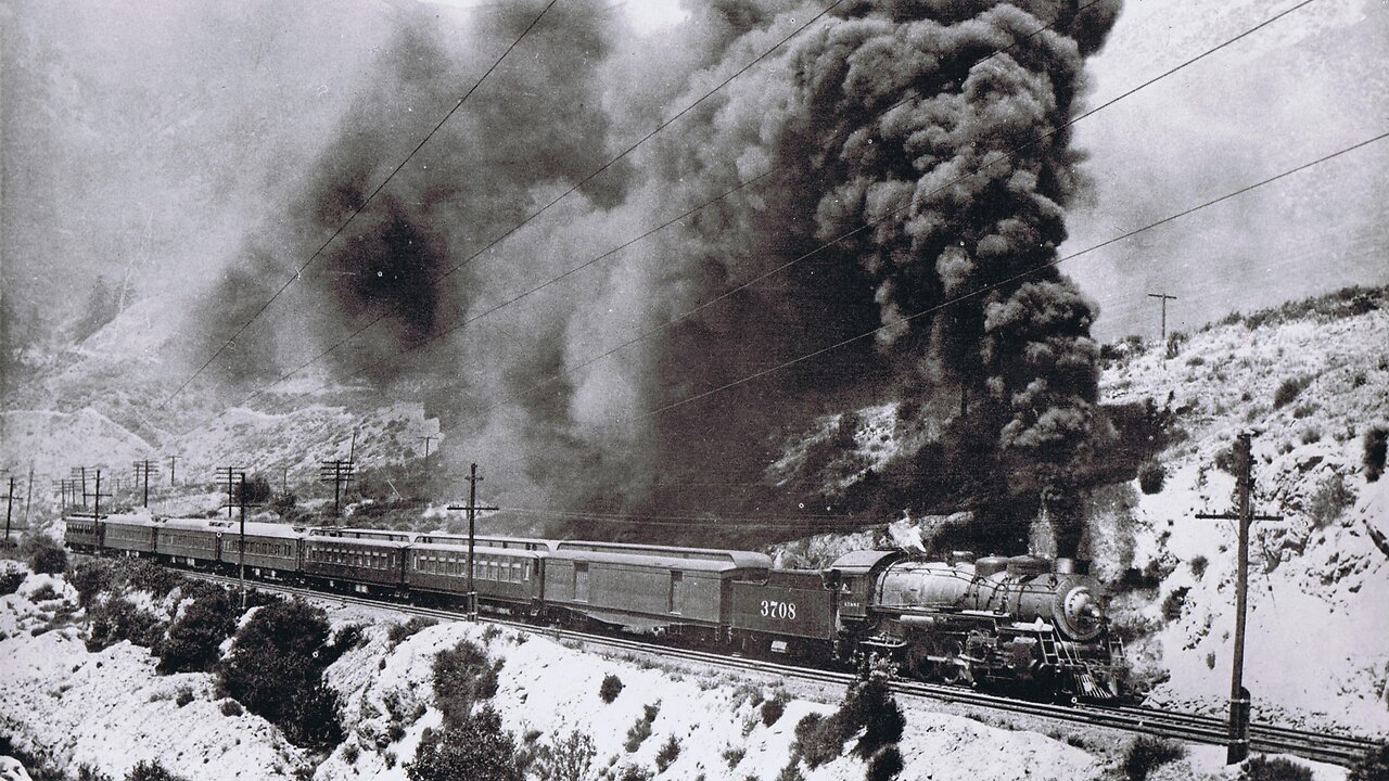 Episode 4: ATSF Motive Power - 1900, Demarcation Line Between Old Time and Modern Steam Locomotives.