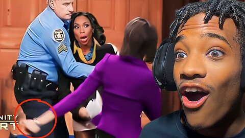 Vince Reacts To Complete Chaos On Paternity Court! *Fight Breaks Out*