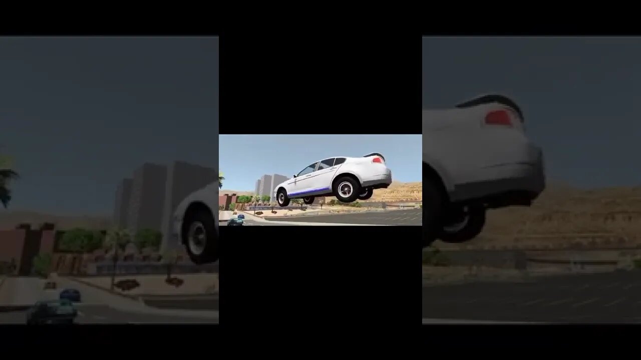 a scene like in a movie / BeamNG DRIVE