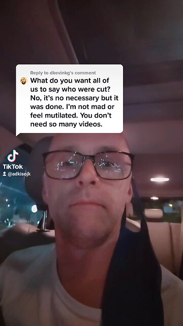 I wasn't mad until I was