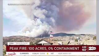 Crews battling fire near Lake Isabella