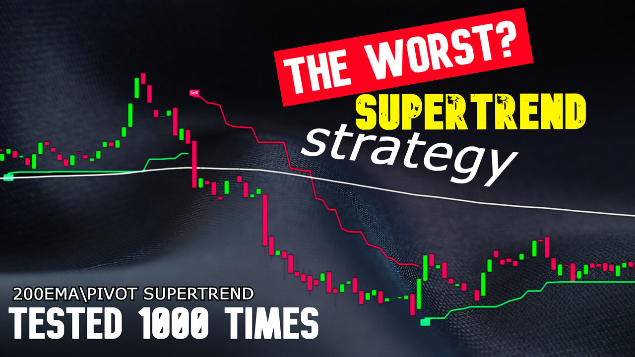 I Tested A Pivot SuperTrend Strategy 1000 Times On [Crypto-Forex-Indices]