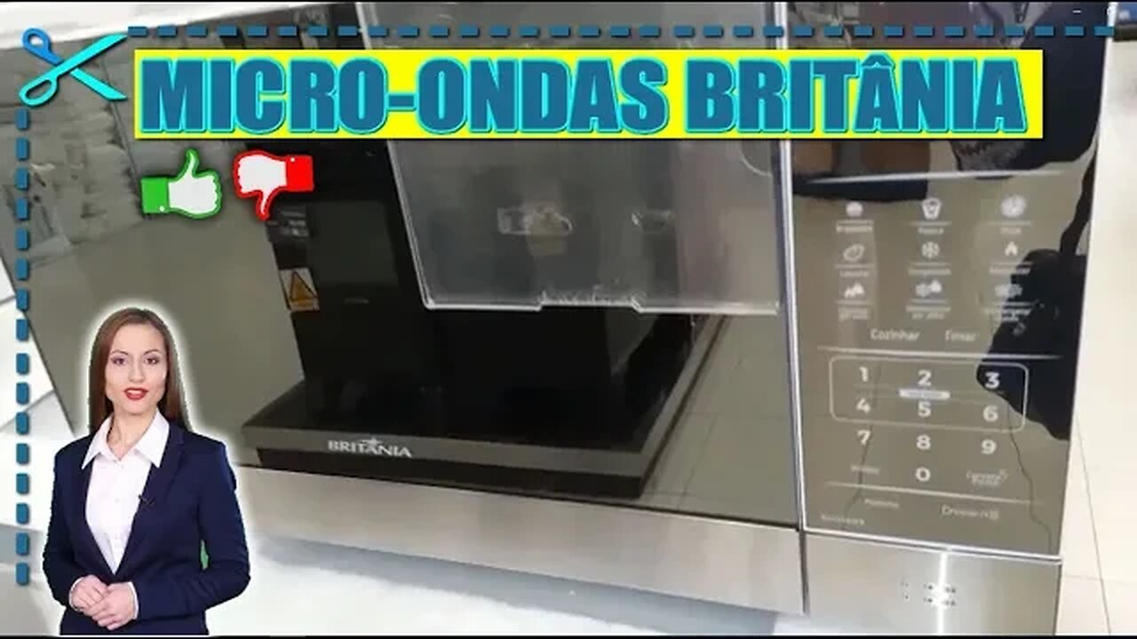 💰 Micro-ondas Britânia 28L BMO28IEB é bom? Vale a pena?