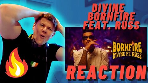 DIVINE - Bornfire feat. Russ | Official Music Video ((IRISH REACTION!!))