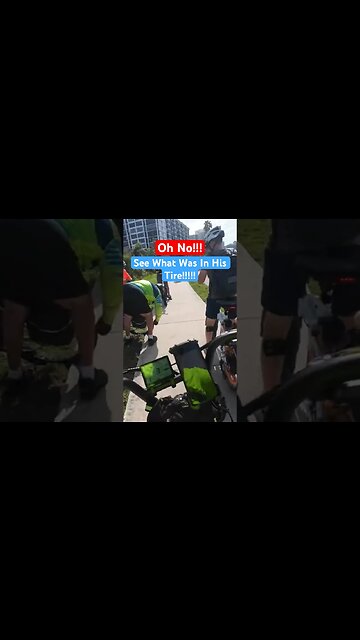 eBike Riding Tire Flat// It was bad!!! #ebike #electricbike #ebikeadventures