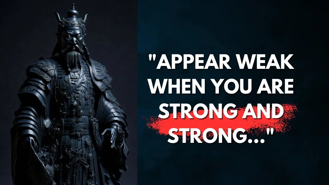 Sun Tzu's Wisdom | Mastering the Art of War: Appear Weak, Strike Strong