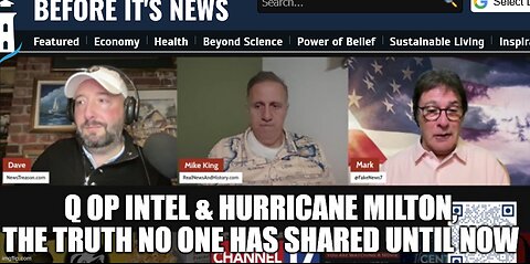 Mike King: Q Op Intel--Hurricane Milton--the Truth about TRUMP/MUSK