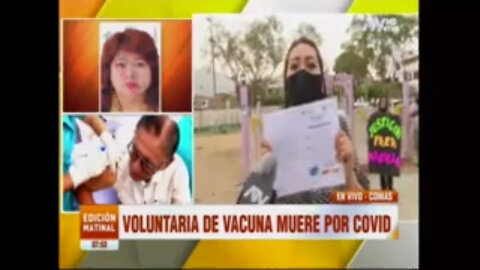 VÍCTIMA DE LA VACUNA.