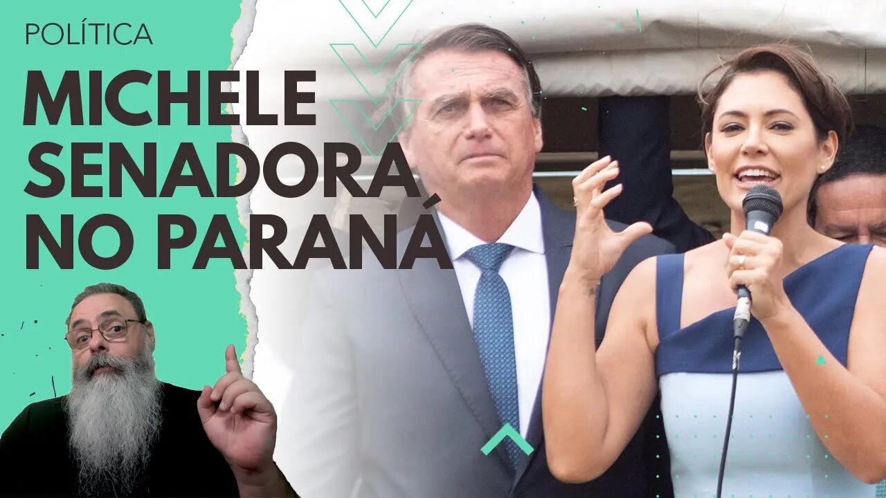 PESQUISA mostra MICHELE BOLSONARO ganhando QUALQUER CENÁRIO na eventual ELEIÇÃO do SENADO no PARANÁ