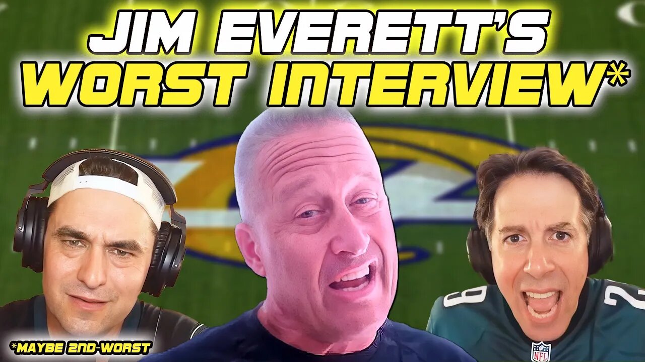 Rams "great" Jim Everett gets KICKED OFF SHOW for BAD NFL takes | Fusco Show Sports