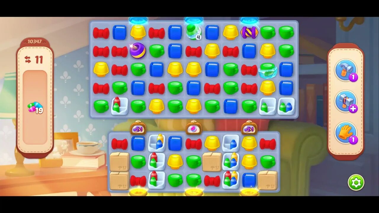 Playrix Homescapes Gameplay Walkthrough Level 10347