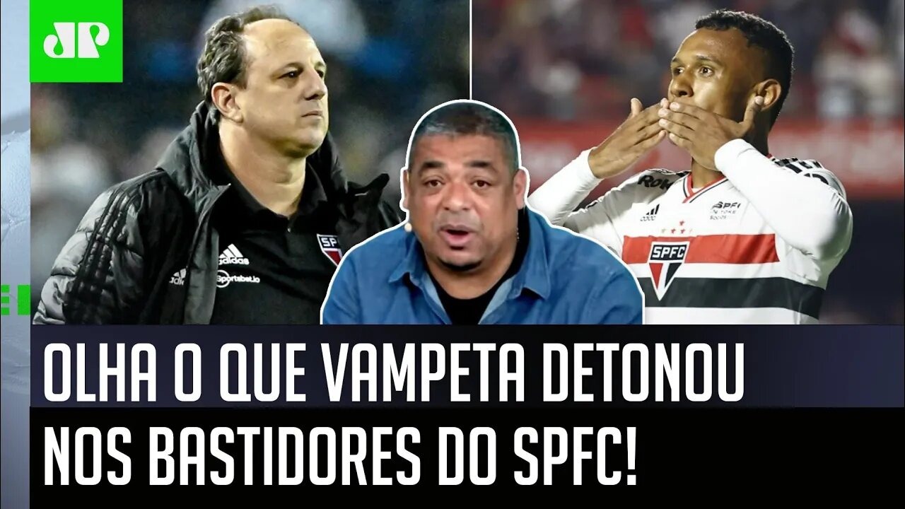 "ISSO É UM ABSURDO!" OLHA o que Vampeta DETONOU dos BASTIDORES do São Paulo!