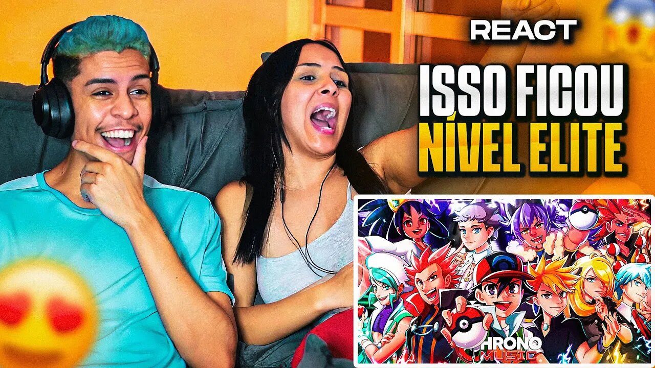 (NÍVEL ELITE!!!) Campeões (Pokémon) - CAMINHO DA VITÓRIA | [React em Casal] 🔥