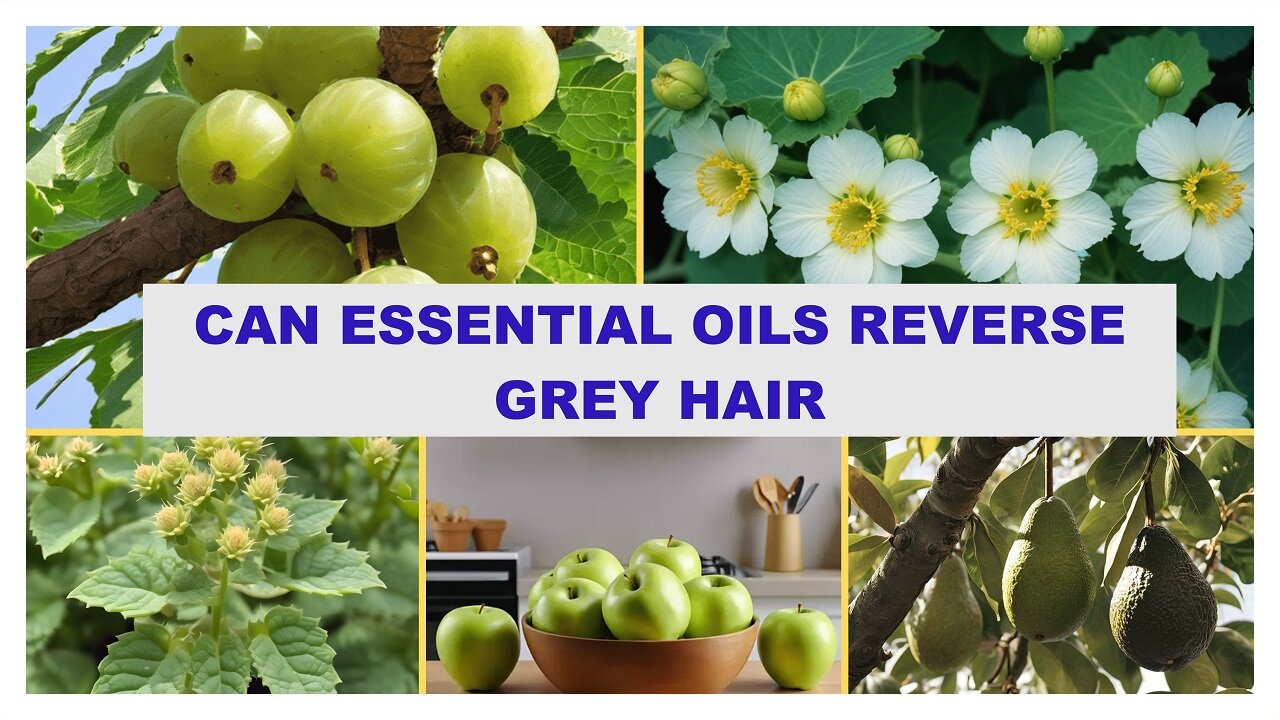 Discover How Essential Oils Can Naturally Restore Your Hair's Color and Luster