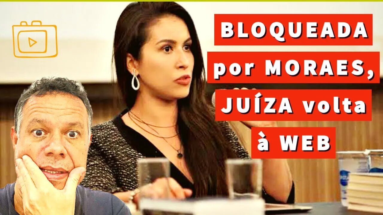 Juiza Ludmila Grilo BLOQUEADA por ALEXANDRE DE MORAES: Continuo tendo o poder de pautar o que quiser